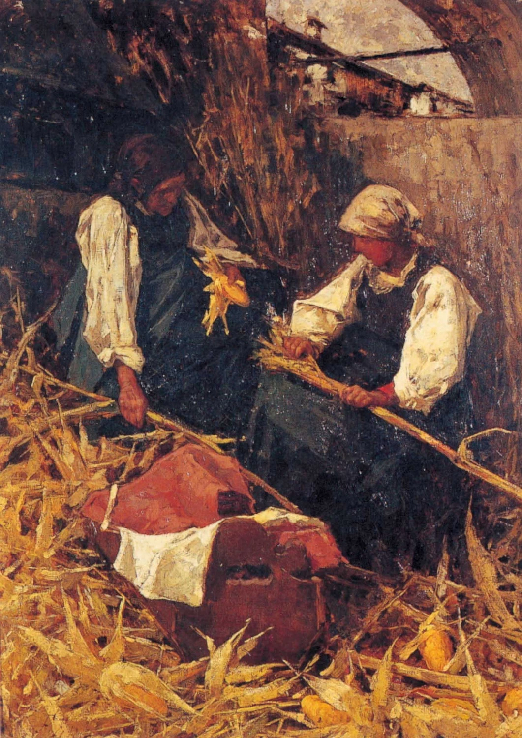 74-Francesco Filippini-Le Spannocchiatrici  